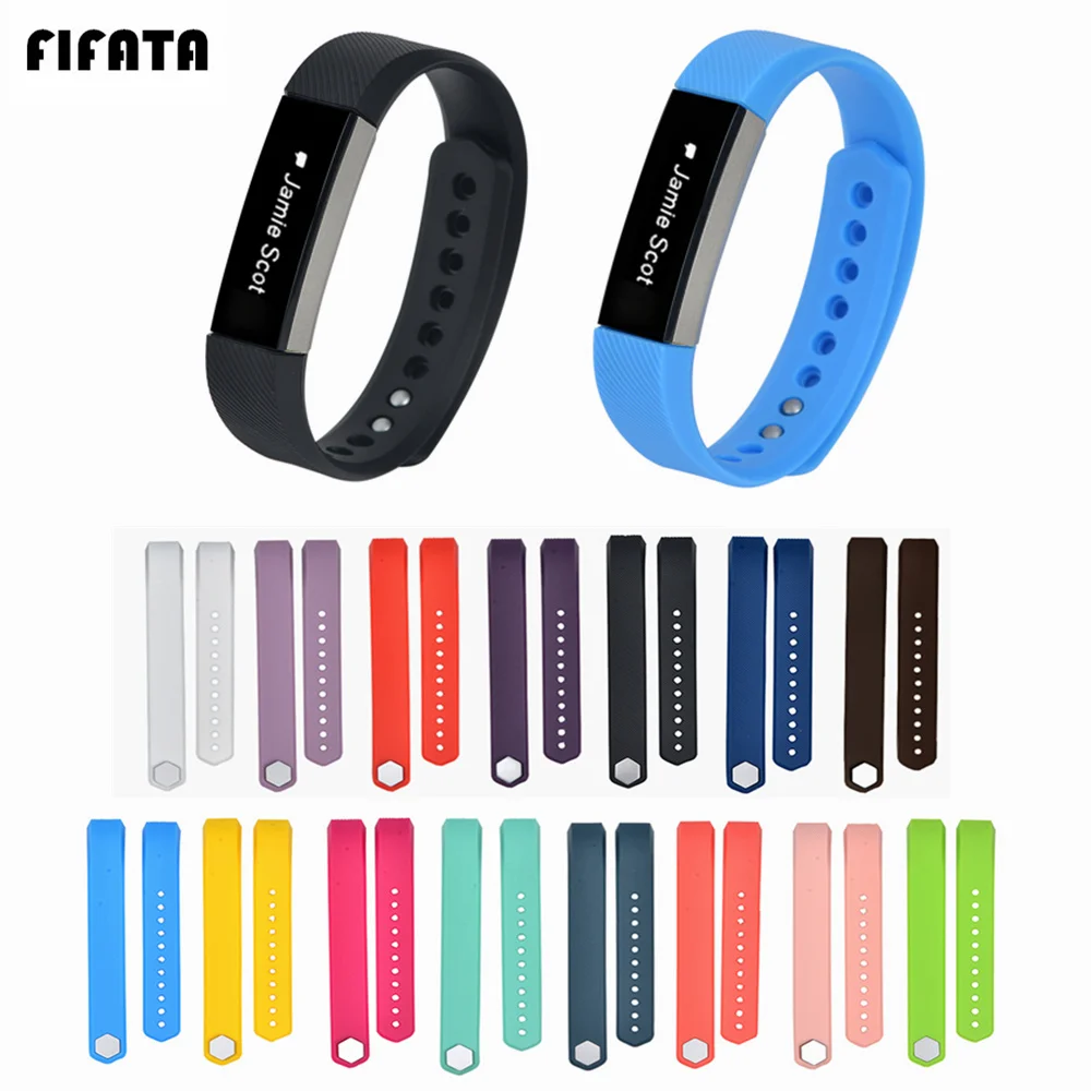 Спортивный ремешок для Fitbit Alta/Alta HR Band умный Браслет силиконовый часов сменный