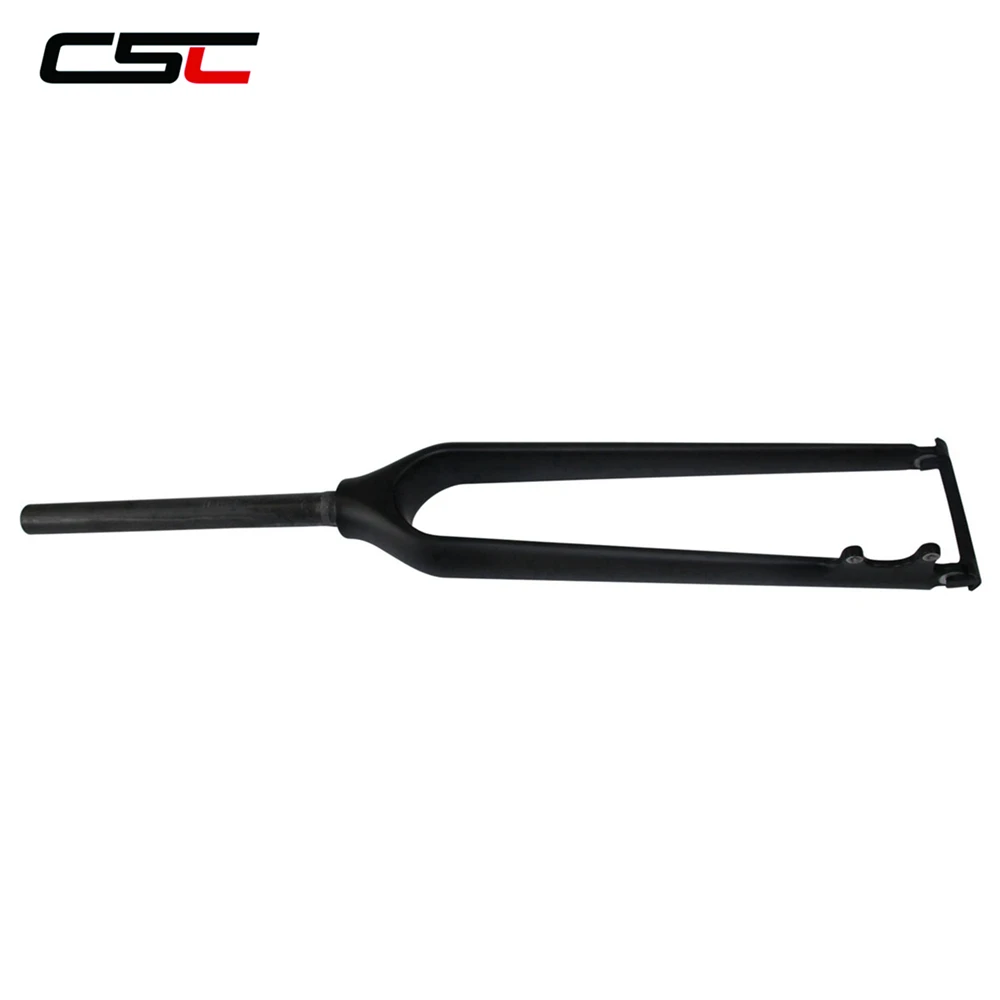 

Disc brake carbon mtb bike fork, 26inch 27.5er 29" 1-1/8" carbon fiber Mountain bicycle front fork Glossy or Matte finish