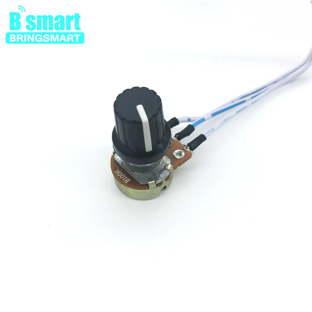 Bringsmart CCM6C ШИМ 12 в контроллер скорости двигателя постоянного тока мини двигатель