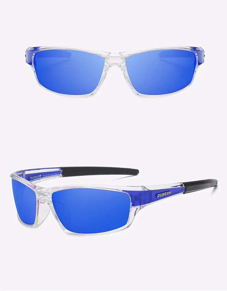 DUBERY Polarized Sunglasses Men's Driving Shades Male Sun Glasses For Men Retro Cheap Luxury Brand Designer Oculos