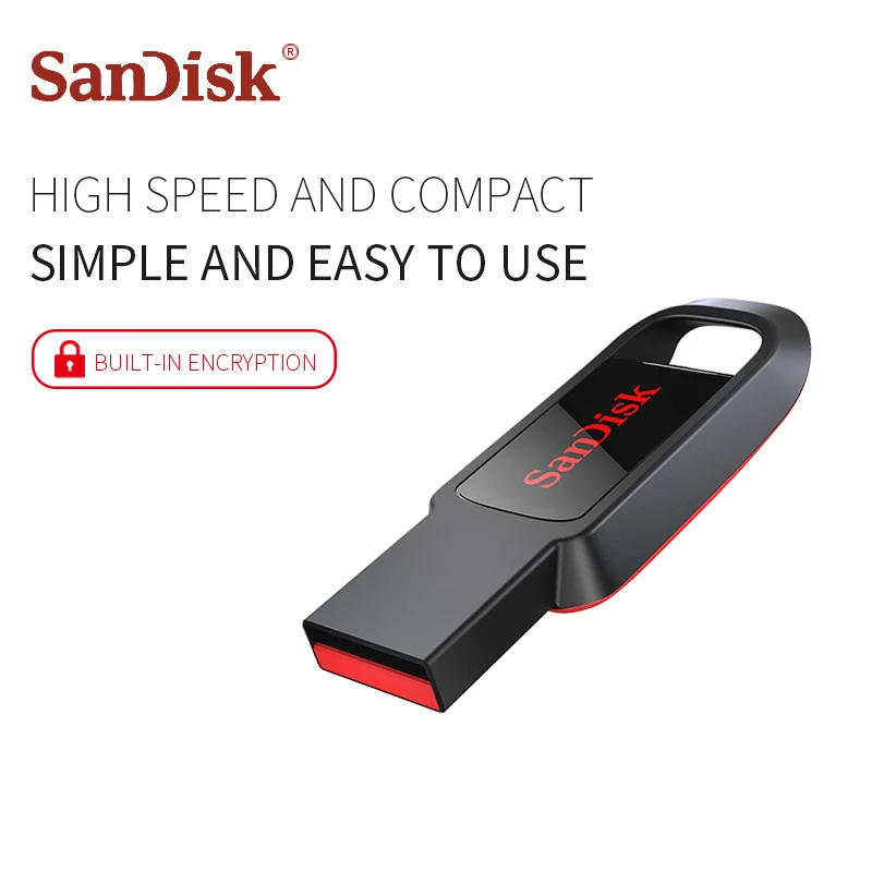 Оригинальный USB флеш накопитель SanDisk 64 ГБ 128 U диск 16 32 2 0 мини флешка SDCZ61 u диск|USB
