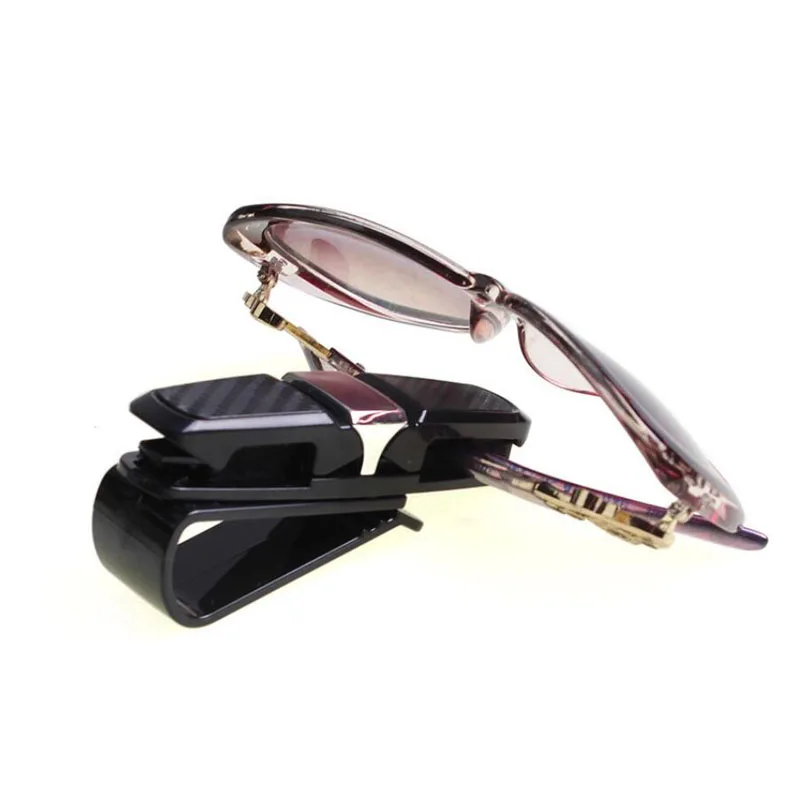 Auto Fastener Sun Visor Clip Holder For Reading Glasses Sunglasses Eyeglass Card Pen Sunglass Car Styling | Автомобили и