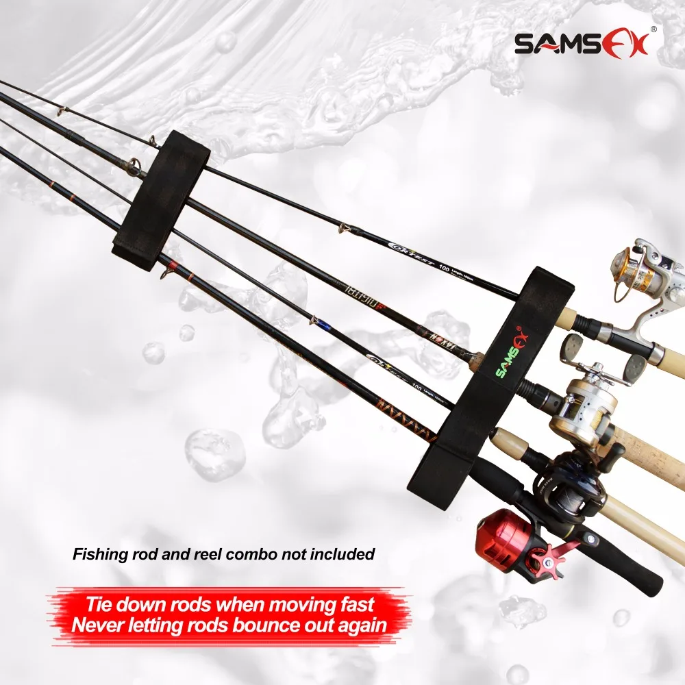 Держатель для удочки SAMSFX безопасный ремешок рыбалки на лодке Каяка|pole holder|holder rodrod