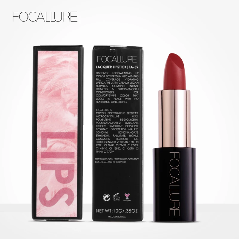 FOCALLURE 20 цветов Увлажняющая губная помада легко носить стойкий Макияж для губ