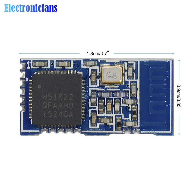 Мини-модуль Bluetooth BLE 4 0 с низким энергопотреблением 3 В Wi-Fi беспроводной TTL UART |