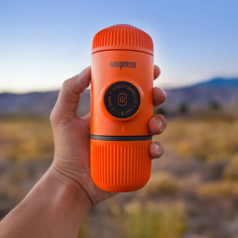 Портативная кофемашина Wacaco Nanopresso для эспрессо обновленная версия miniпресса