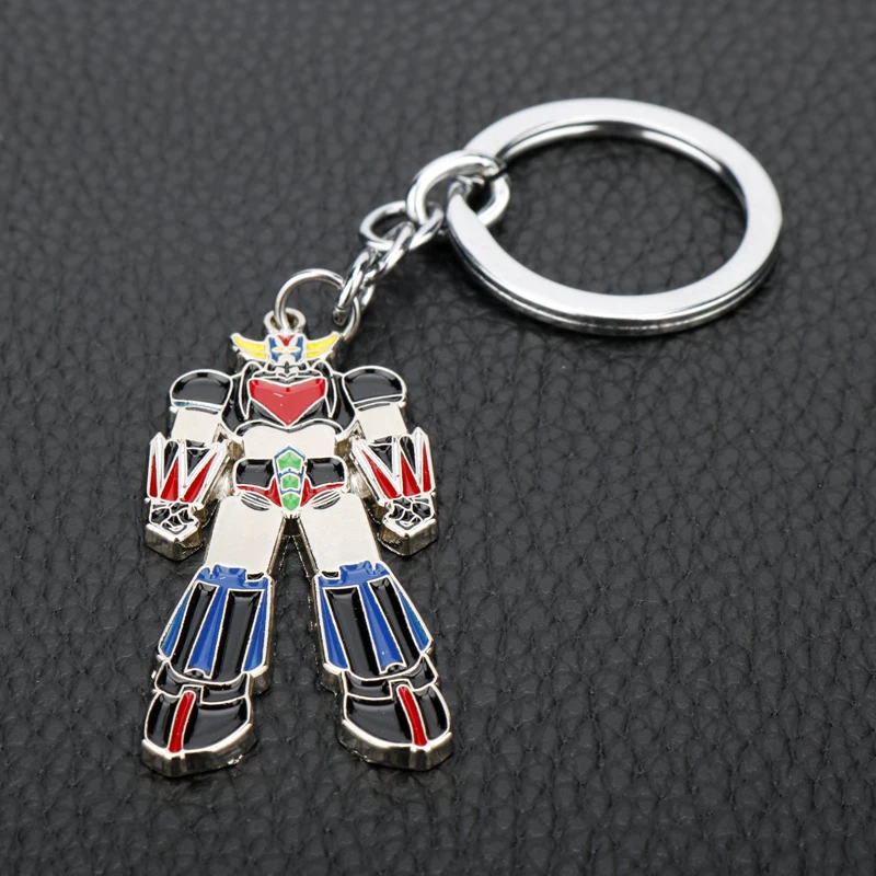 Аниме НЛО робот Grendizers брелок для ключей из сплава аксессуары кулон Подвески