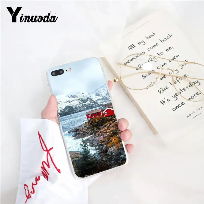 Чехол для iphone 13 7 6 X чехол телефона в стиле норвежского дома 6s 7plus 8 8Plus XR XS XSMAX 5 5S 5C |