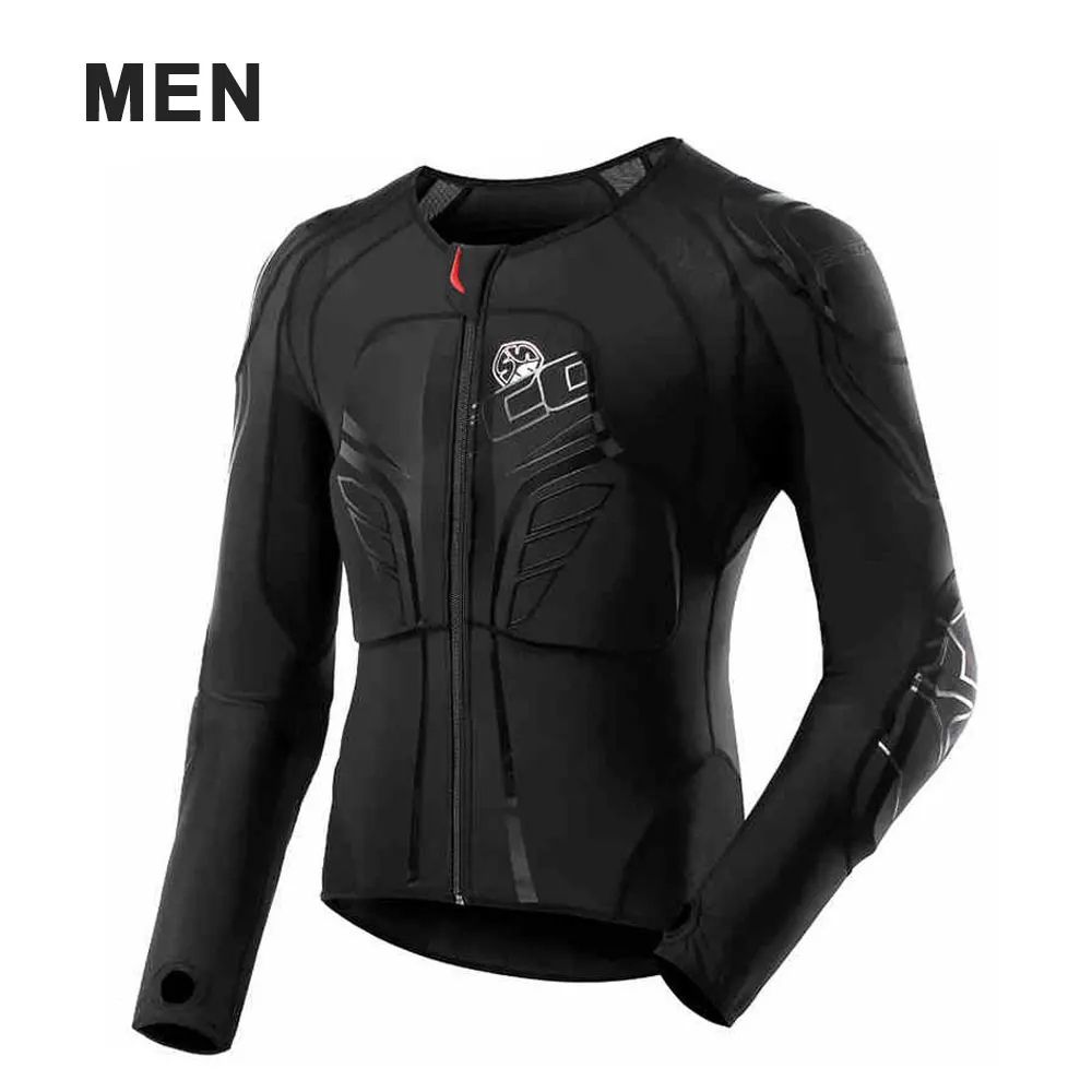 men black SCOYCO мотоциклетная куртка для женщин защита для мотокросса защитное снаряжение броня для мотокросса гоночная броня для мотокросса - Цвет: men black
