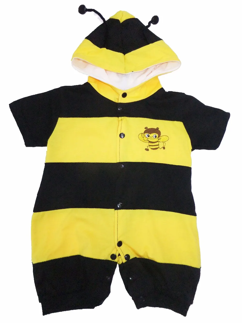 

wholesale-retail newest cotton clothing Baby crawl clothing super,kid climb clothing Role-playing bees SZ-S-XL