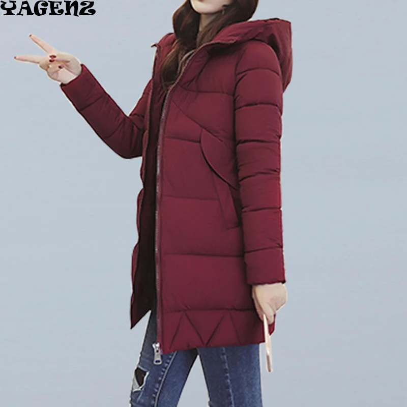 

Women Leisure Parkas 2020 Parkas For Women Winter Female Fashion Long Thickness Outwear Warm Coat Down Jackets Hooded Parkas