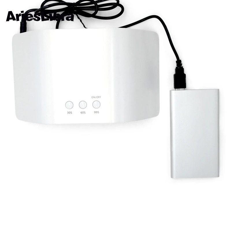 Arieslibra новая 24 Вт Уф Лампа Для Ногтей Профессиональный Маникюра USB Светодиодная