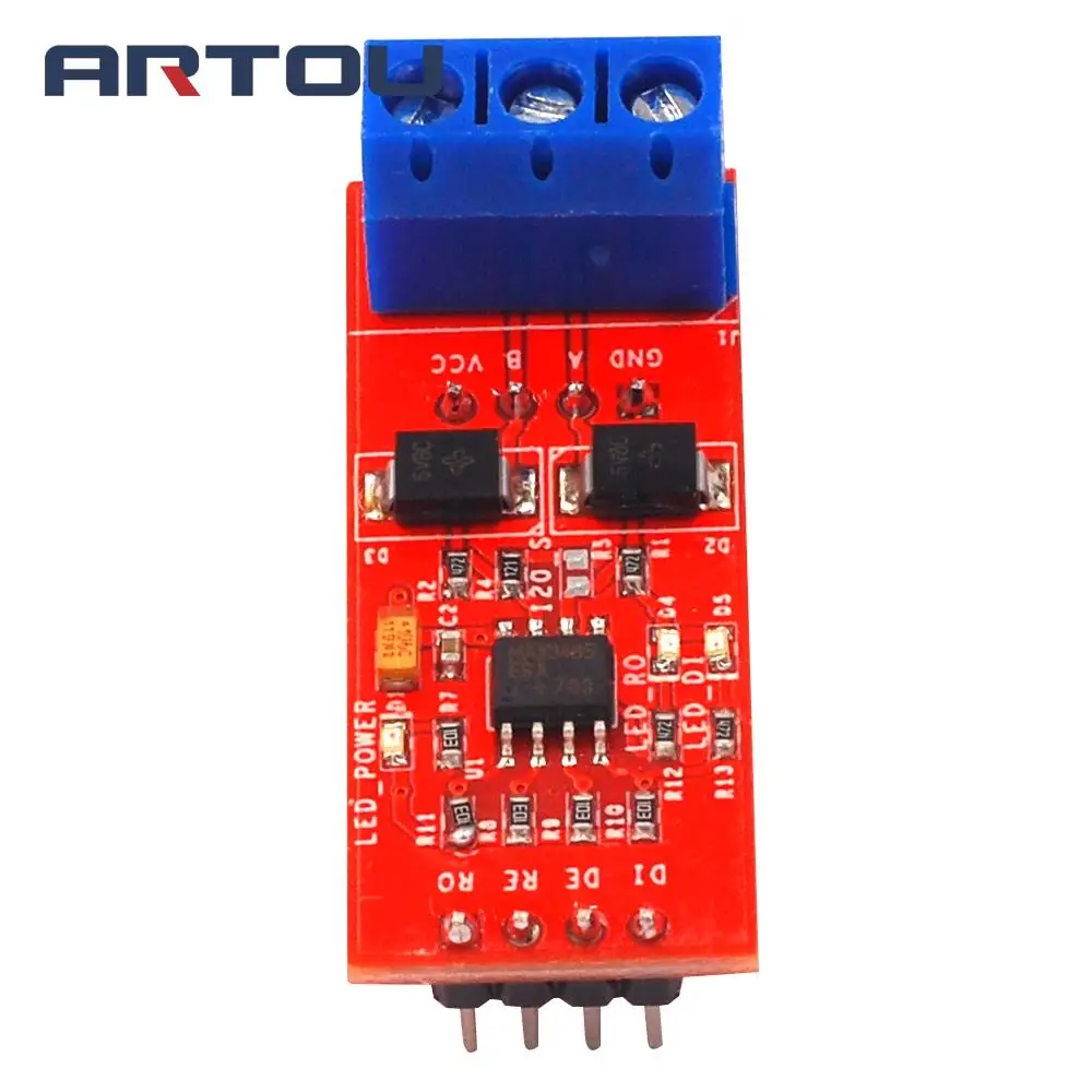 Модуль 3 В MAX485 для платы разработки Arduino модуль TTL в RS485 аксессуары MCU защита от