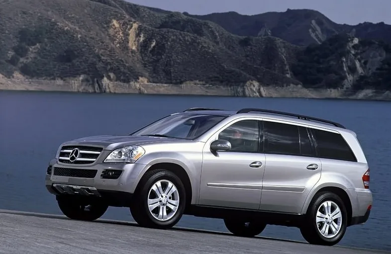 Задний багажник Грузовой чехол для Mercedes-Benz GL Class X164 GL350 GL400 GL450 G550 2006-2012 высокого качества безопасности аксессуары-щиты
