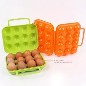 

BF020 Outdoor picnic equipment Shockproof portable egg box Egg refrigerator pack egg case 12case 20.5*20*7cm