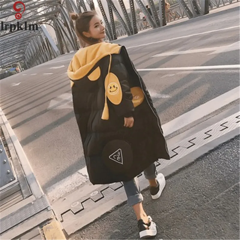 2017 Женское зимнее пальто тонкие длинные женские парки теплые куртки Толстая