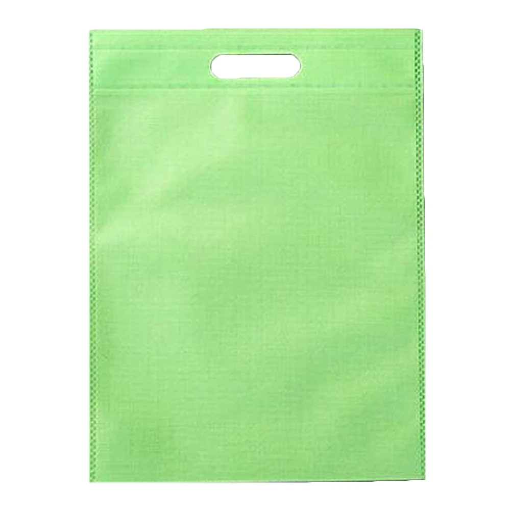light green 30x40 см Новая многоразовая сумка для покупок, тканевая сумка, складная сумка для покупок, для промоакций/подарков/обуви/рождественских покупок - Цвет: light green