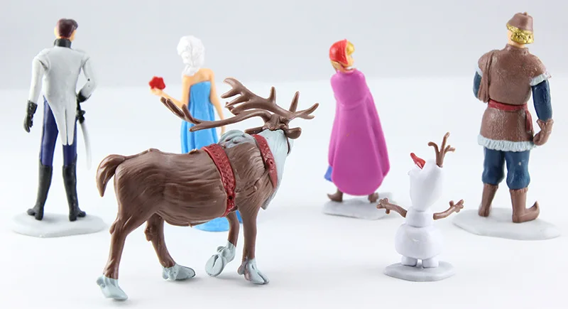 6pcs/set 7-11CM New Movie Cartoon PVC action figures best children toys gifts |