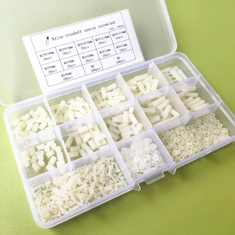 

780 шт. нейлоновые шестигранные стойки M2 M2.5 M3 Xyfster