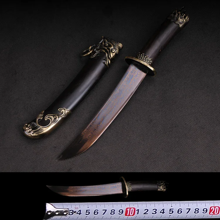Китайские маленькие короткие мечи острый самурайский нож ручной работы
