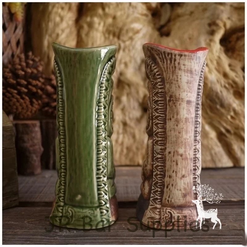 Tiki-кружки Коктейльная чашка кружка для пива и вина керамические кружки Tiki