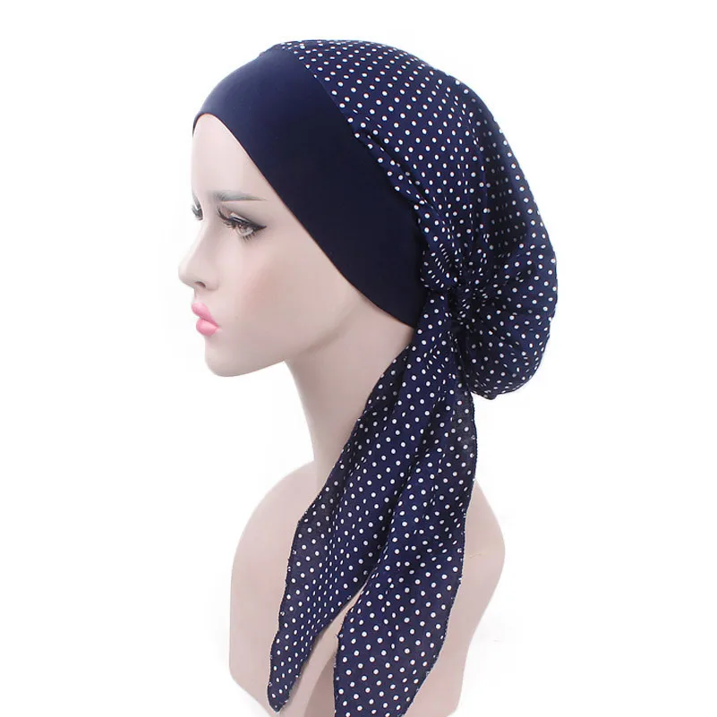 Женская эластичная бандана в мусульманском стиле|Женские Skullies и шапочки| |
