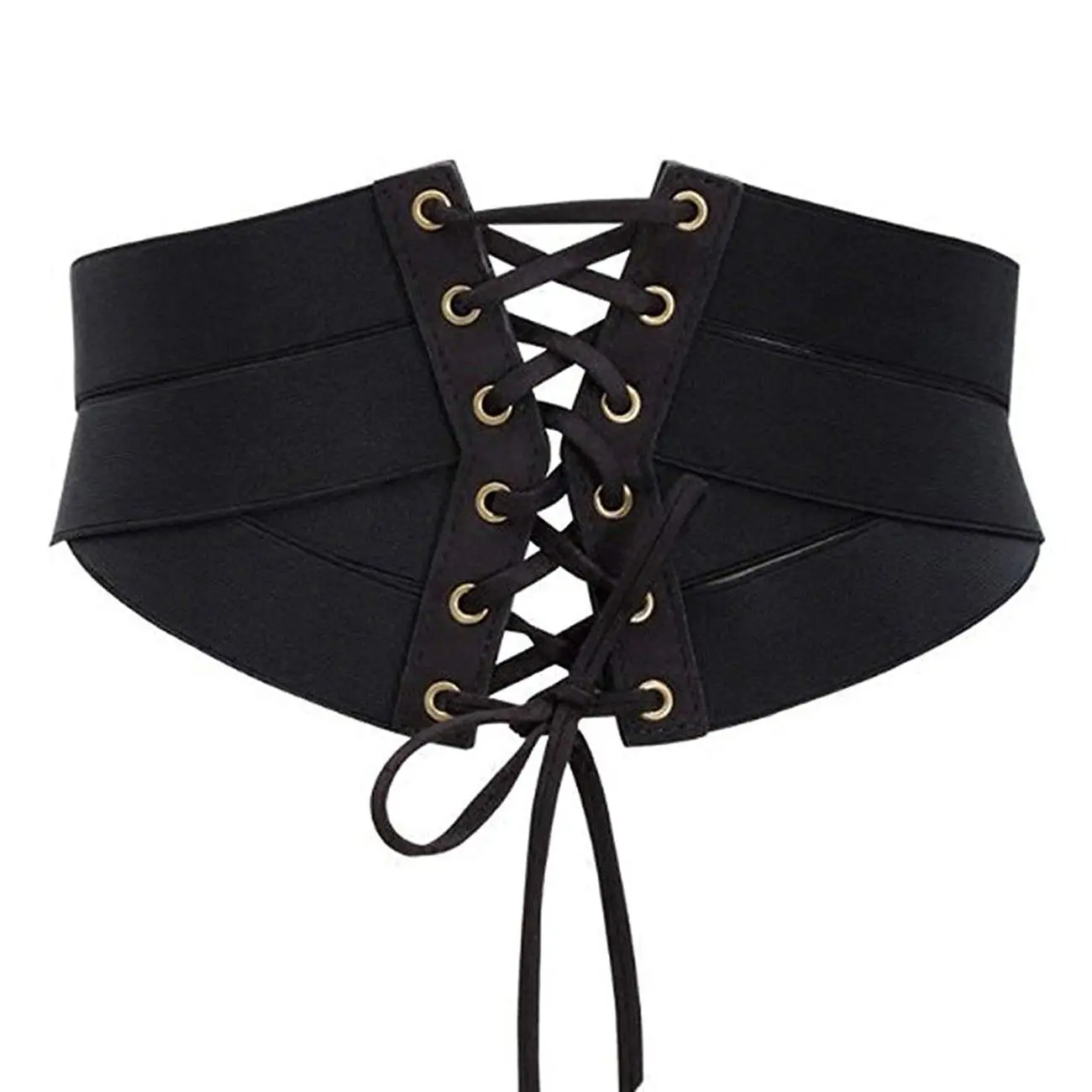 

Women's Fashion Elastic Stretch Wide Band Corset Waist Belt