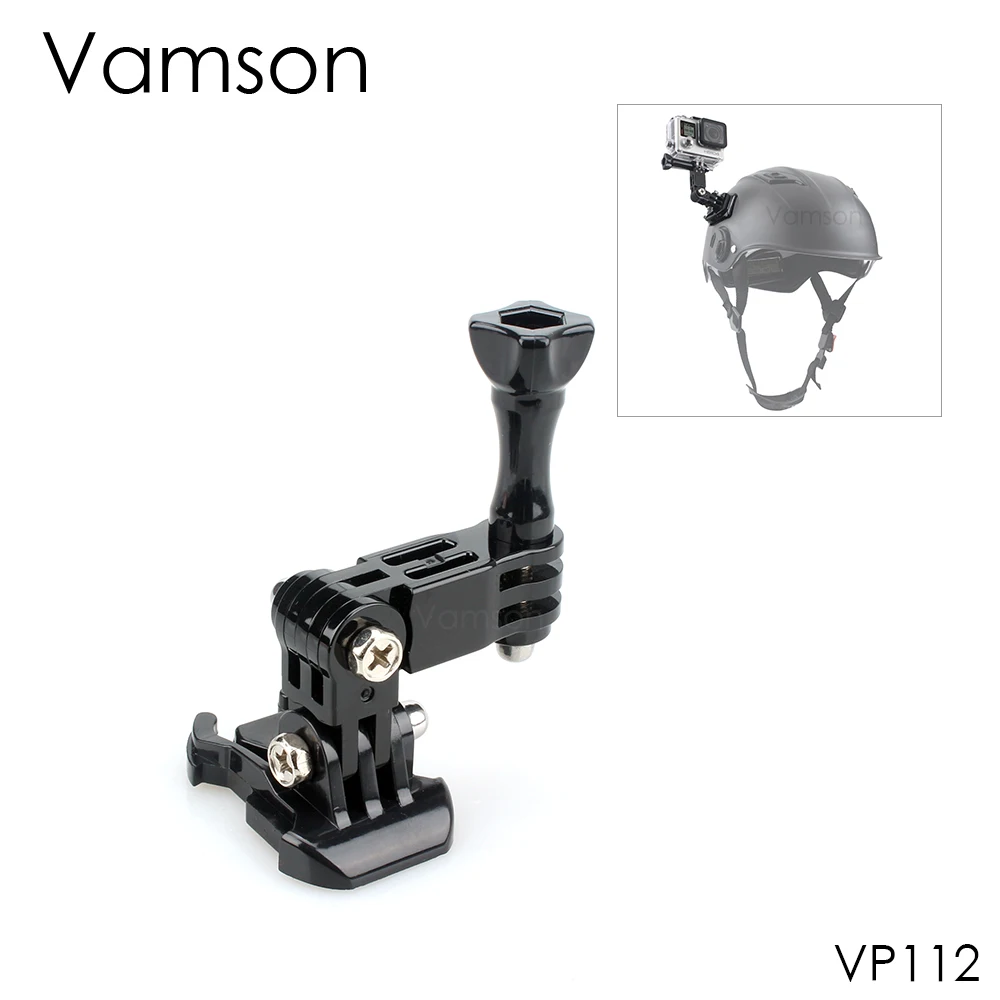 Аксессуары Vamson для Go Pro трехсторонние Регулируемые поворотные рычаги с нагрудным