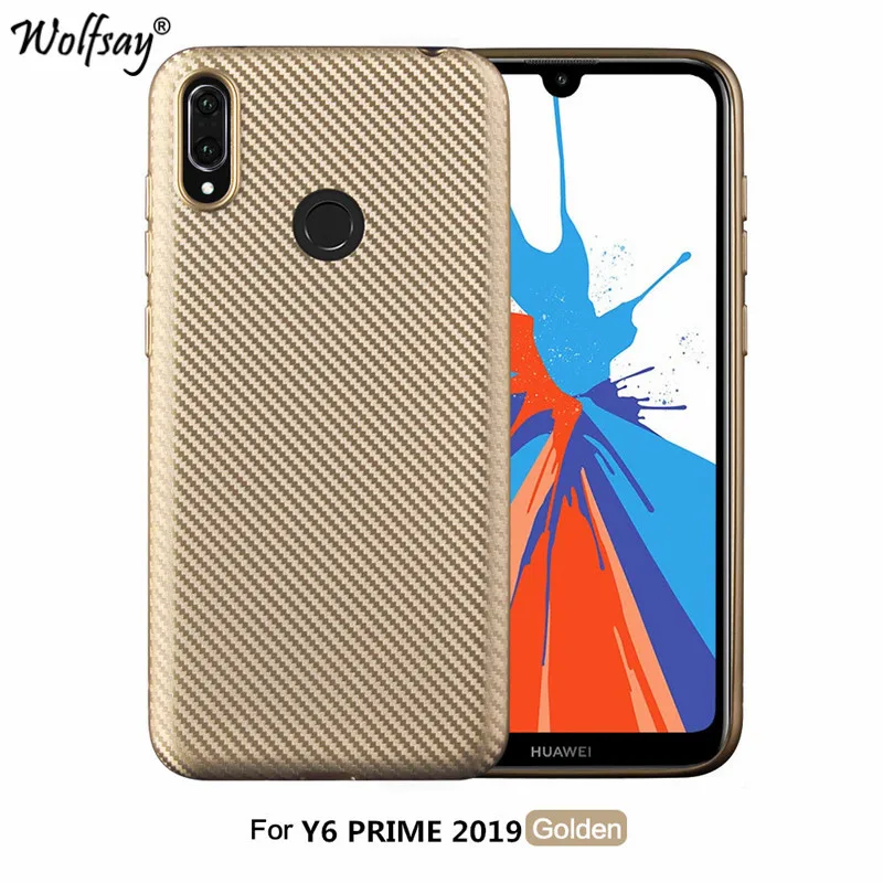 Huawei Y6 Prime 2019 чехол мягкий роскошный из ТПУ силиконовый тонкий для телефона huawei