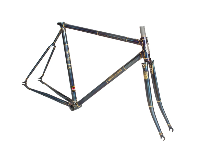 Fixed gear велосипеда 4130 Хромомолибденовая сталь рамка DIY размер 46 см 48 50 52 56 58 60 62