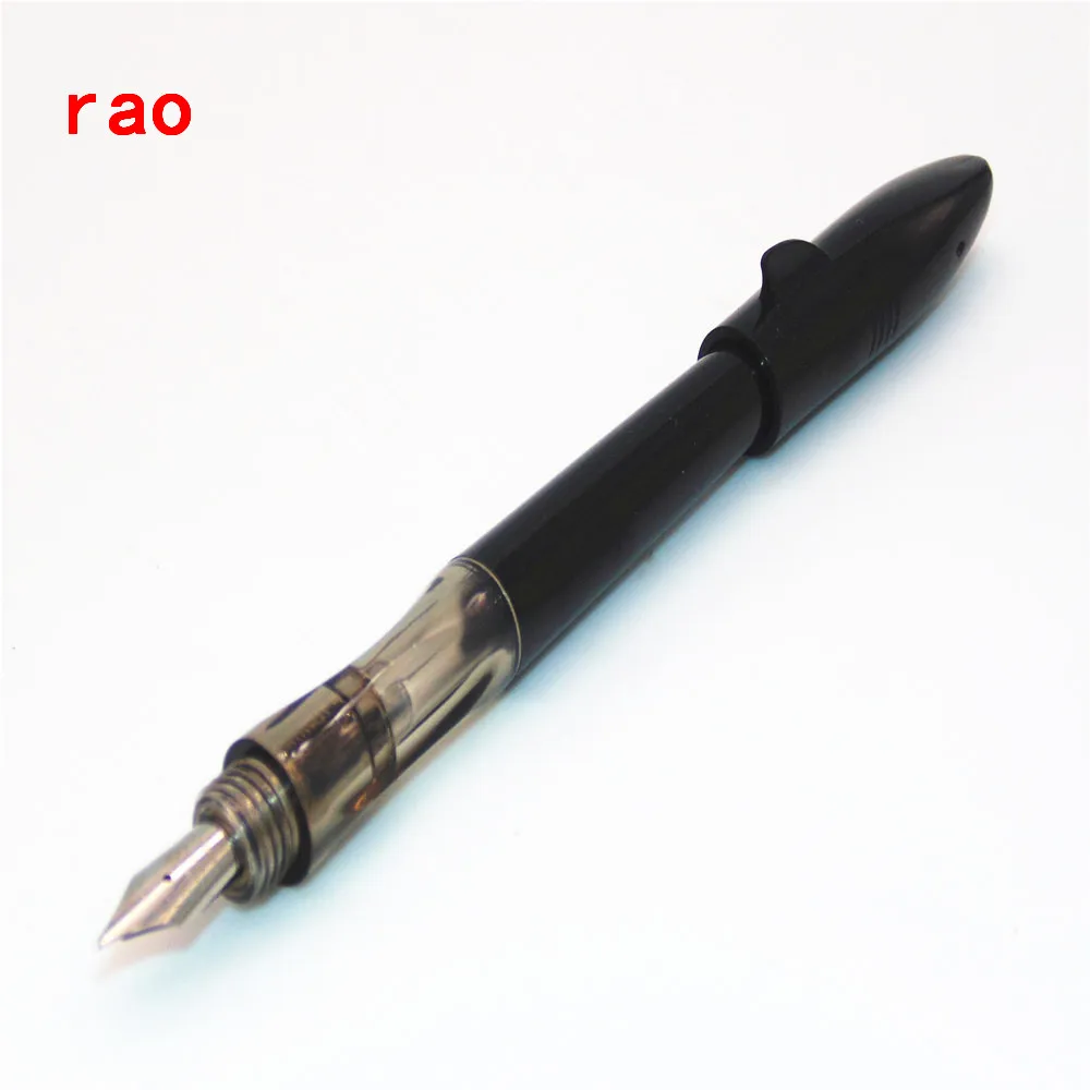 Jinhao 993 черный Цвет маленькая акула тонкий наконечник Перьевые ручки новая школа