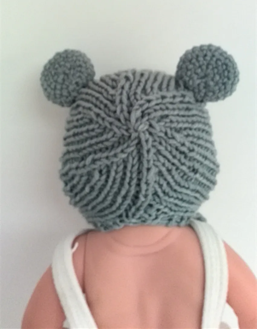 newborn photo props Newborn bonnet with ears detskaya shapka | Детская одежда и обувь