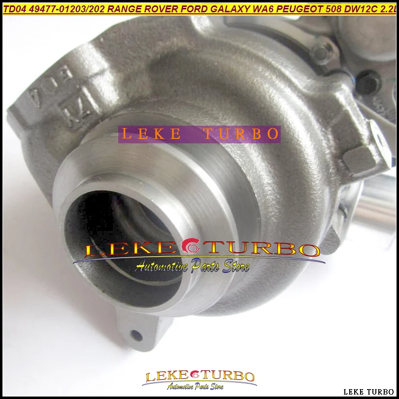 TD04 49477-01203 49477-01202 T916135 BG9Q6K682CC турбо для Land Rover RANGE ROVER FORD GALAXY WA6 PEUGEOT 508 DW12C 2.2L |