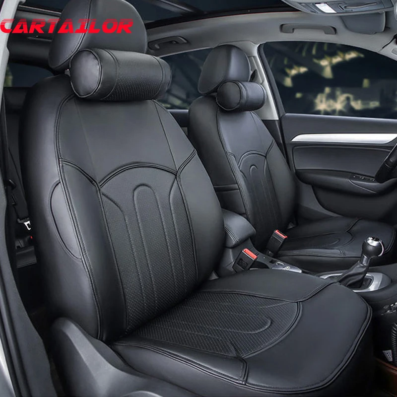 Чехол для автомобильного сиденья Ford Mondeo 2015 2014 кожаные чехлы сидений из ПВХ черный