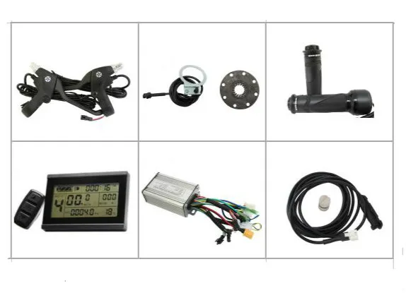 24 В 36 в 250 Вт или 350 Набор для электровелосипеда бесщеточный 6MOSFET 20A контроллер с