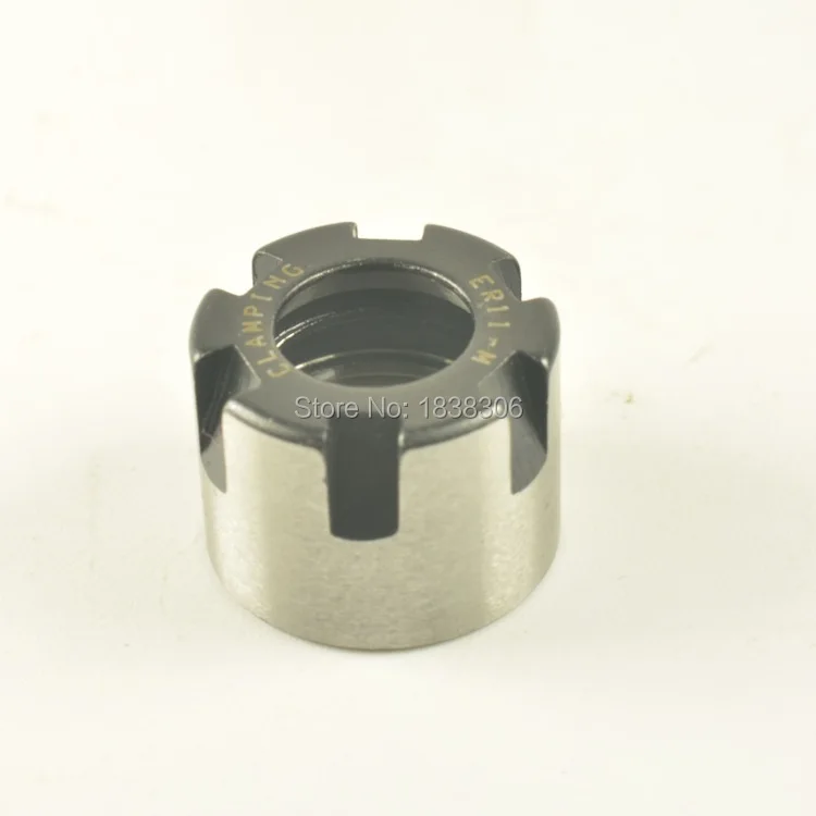 

ER11 NUT 1pcs ER11 M Nut Clamp ER11 collet thread M13*0.75, Diam 16mm Height 12mm , Type M Nut For CNC collet chuck Nuts