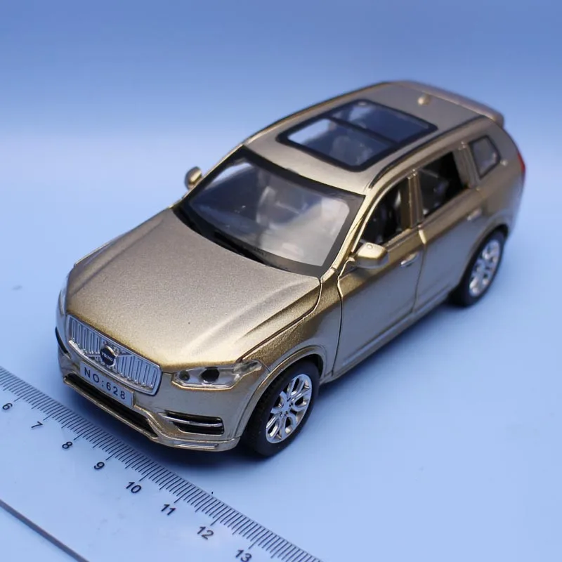1:32 XC90 автомобиль литые под давлением и игрушечные транспортные средства модель автомобиля с светильник и звуковая коллекция автомобиля игрушки для детей подарок