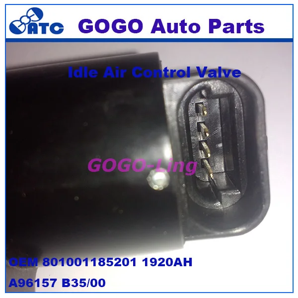Клапан контроля холостого хода для P eu106 106 206 306 307 Citroen OEM A96157 801001185201 B35/00 1920AH |