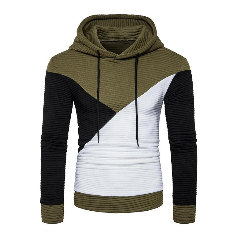 Covrlge Brand Hoodies Men 2018 Spring Male Long Sleeve Hoodie Hip Hop Pullover Sweatshirt Mens Slim Tracksuit MWW093 | Мужская одежда