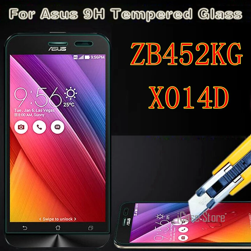Закаленное Стекло для ASUS X014D Zenfone Go ZB452KG ZB452 ZB 452 кг 4 5 &quotЭкран защитная пленка Glas sklo