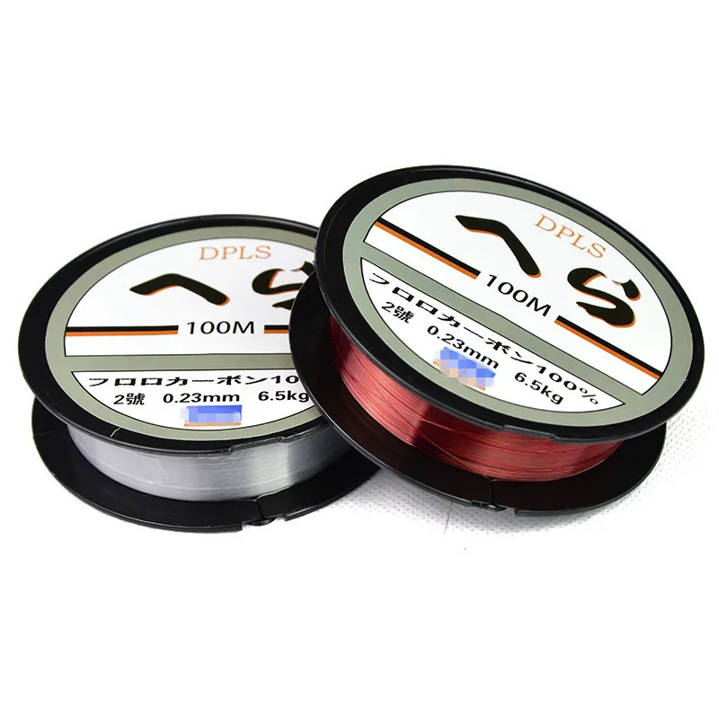 100M Nylon Strong Fishing Line 4LB-43LB Durable Monofilament Lake Sea Tackle White Red Color High Quality Pesca | Спорт и