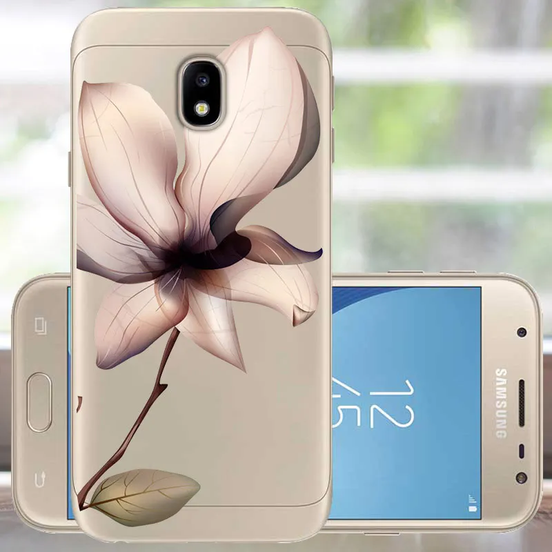 Чехол для Samsung Galaxy J3 2017 силиконовый чехол бампер j330F милый чехол|Бамперы| |