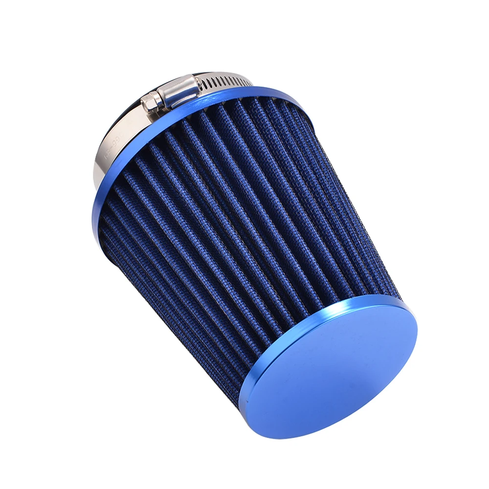 

Car Air Intake Filter 76mm Cold Air Intakes Automobile Intake Air Head Accessories