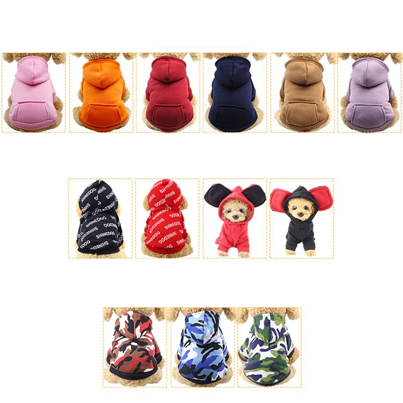 Dropshipping Pet Dog Clothes For Small Dogs Clothing Warm for Coat Puppy Large | Дом и сад