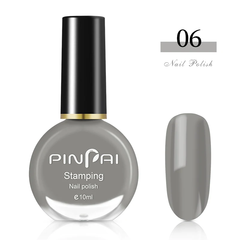 Color 6 Pinpai 10 мл Очищаемый на водной основе лак для ногтей с блестками быстрая сушка легкое удаление Nagellak Маникюр цветная краска Vernis лак для ногтей - Цвет: Color 6