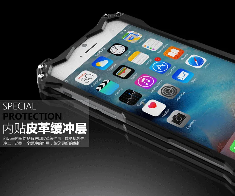 Чехол из сплава для iPhone SE, металлический защитный чехол для Apple iPhone 5, 5S, 5C, 4,0 дюймов, алюминиевый защитный бампер Gundam