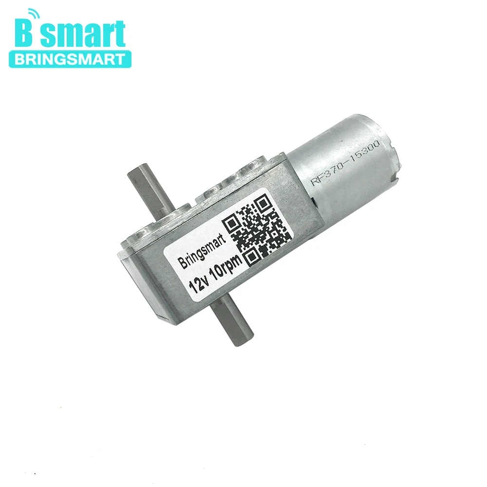 Bringsmart JGY 370 турбо червячный мотор 6 в высокий крутящий момент 12 | Двигатель постоянного тока DC -32966916742