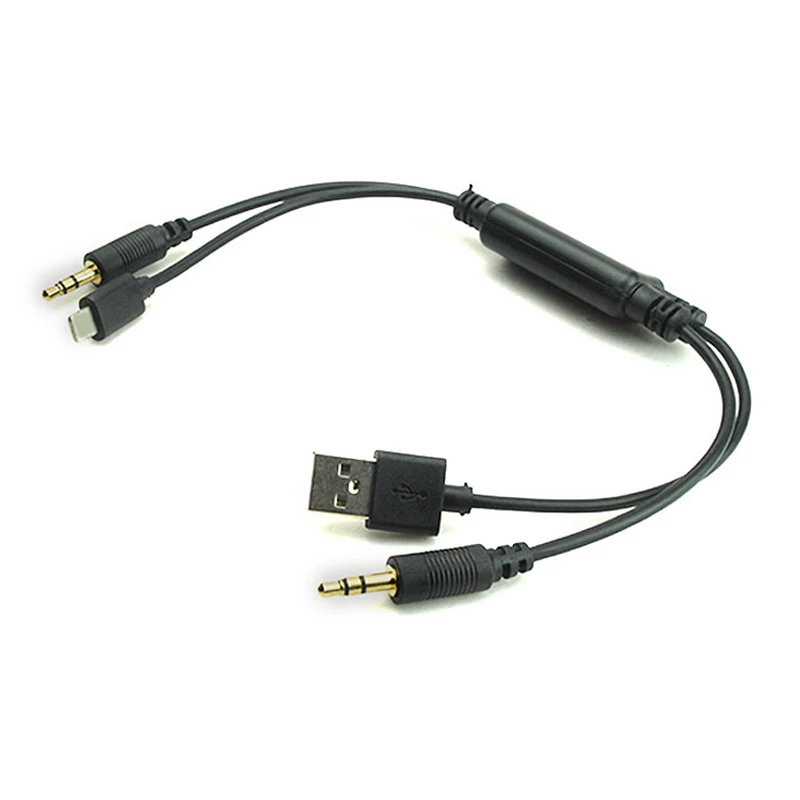 Кабель-адаптер Biurlink с разъемом USB/AUX 3 5 мм для BMW Mini Cooper iPhone 5S 5C 6 | Автомобили и