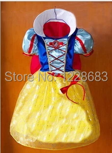 Новинка весна лето фэнтезийное платье Branca De Neve для детей и девочек фантазия