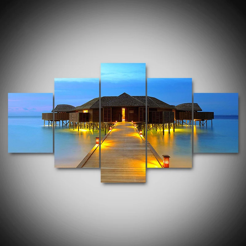 Картина маслом на холсте, 5 шт. Картина маслом на холсте, 5 шт.